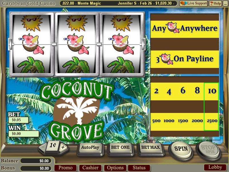 Coconut Grove by Wager Gaming
