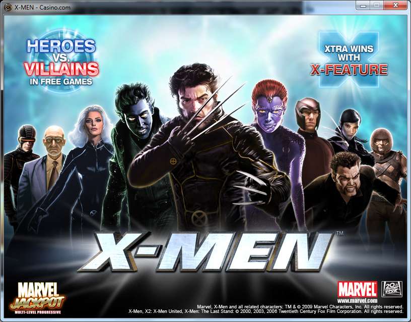 X - Men by Playtech