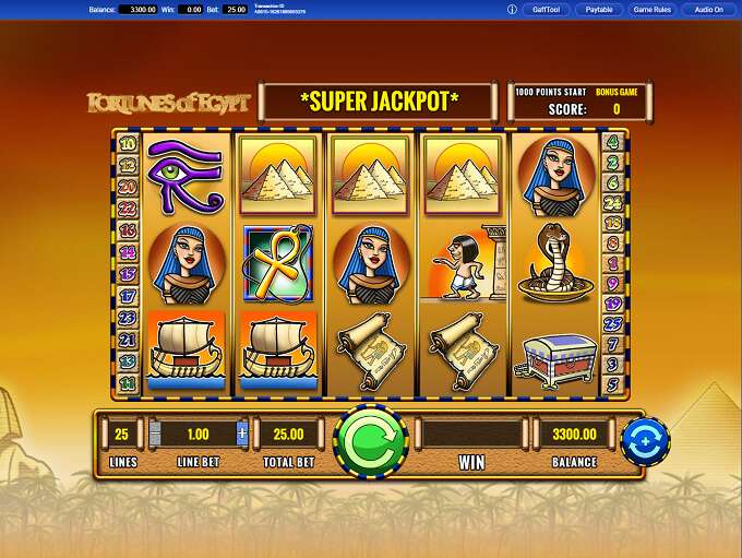 Fortunes of Egypt by IGT