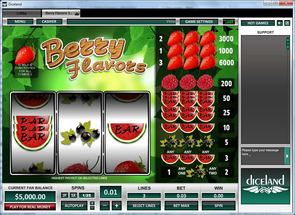 Berry Flavors by Octopus Gaming