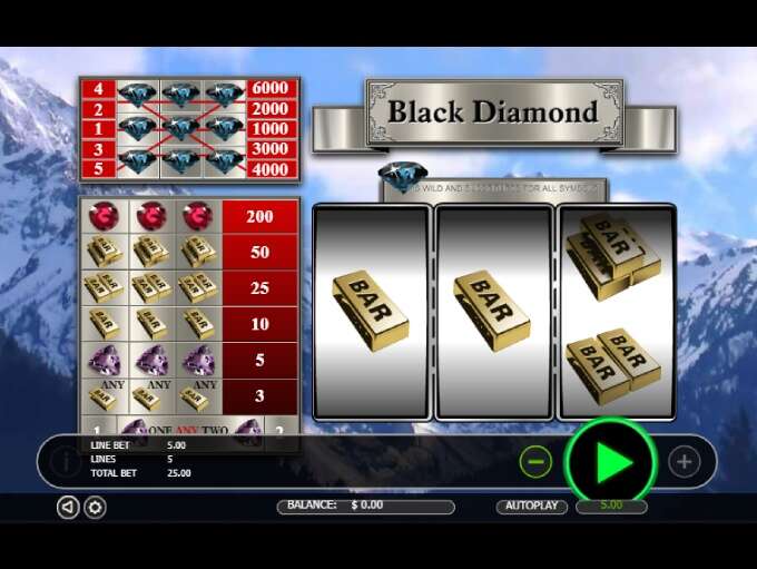 Black Diamond 5 Lines by Octopus Gaming