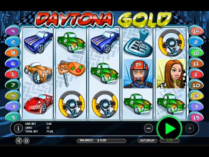 Daytona Gold gameplay screenshot