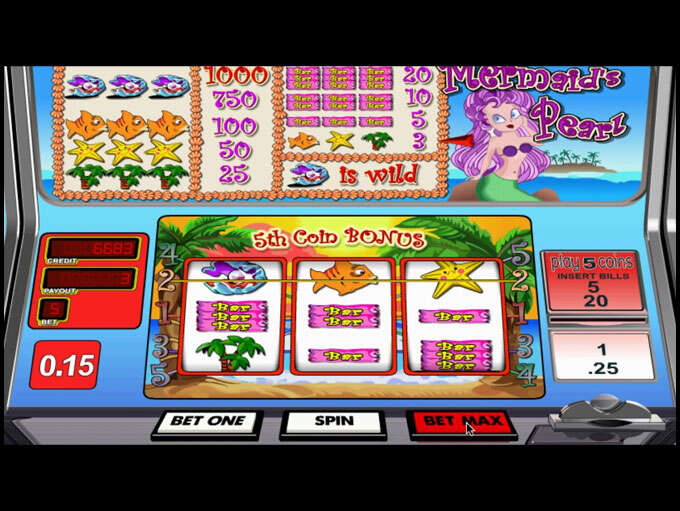 Mermaid's Pearl by BetSoft