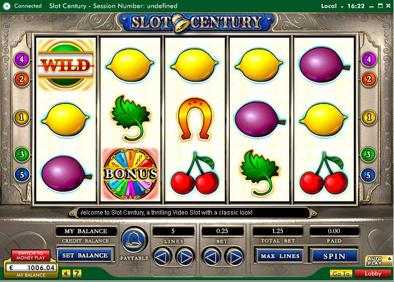 Slot Century by Random Logic
