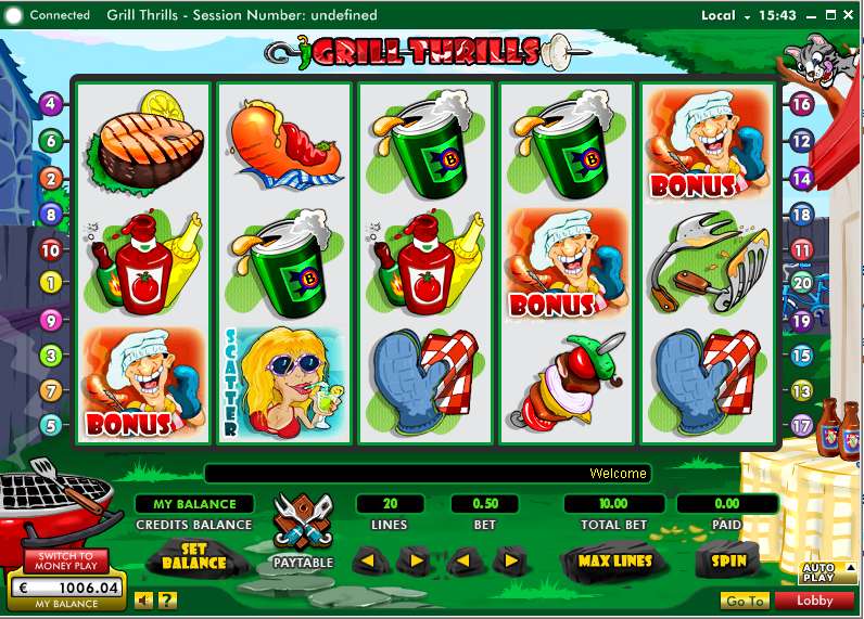 Grill Thrills gameplay screenshot