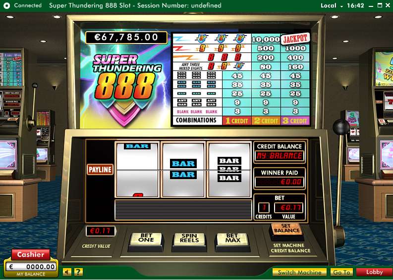 Super Thundering 888 by Random Logic