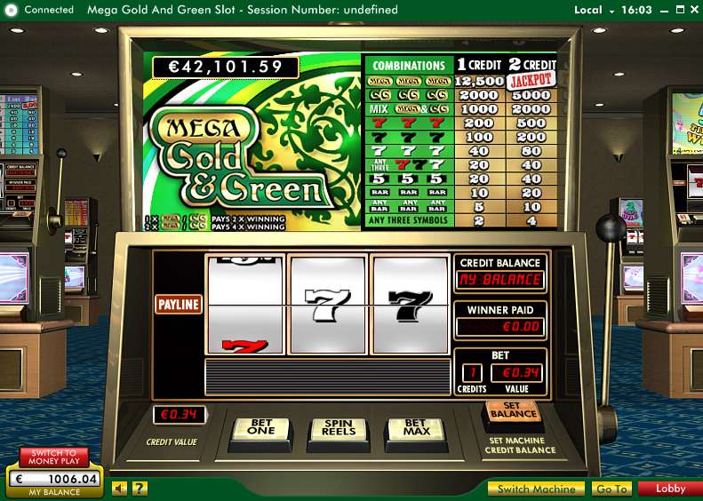 Mega Gold 'n' Green by Random Logic