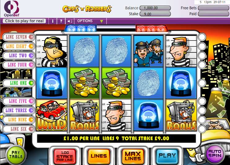 Cops 'n' Robbers by OpenBet