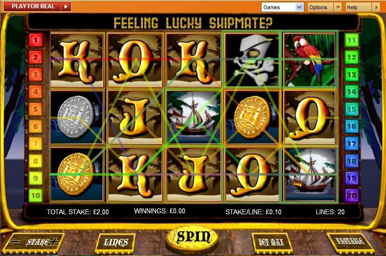 Dead Man's Chest - 5 Reel by OpenBet