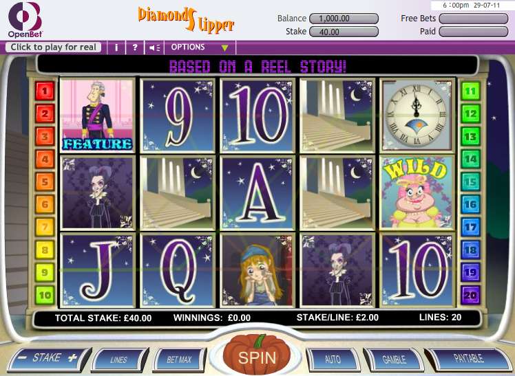 Diamond Slipper by OpenBet