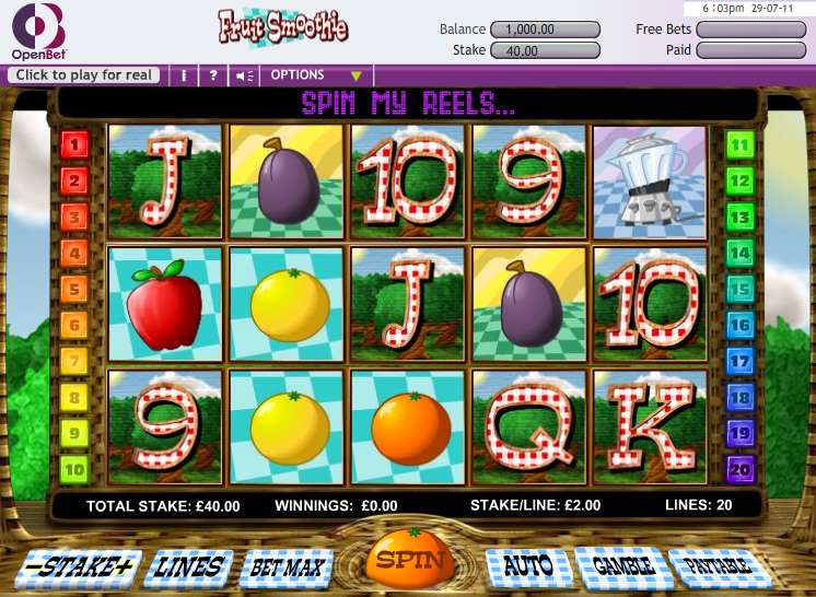 Fruit Smoothie by OpenBet