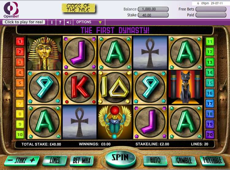 Gods of the Nile II by OpenBet