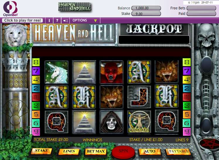 Heaven and Hell by OpenBet