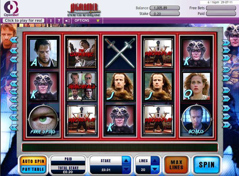 Highlander by OpenBet
