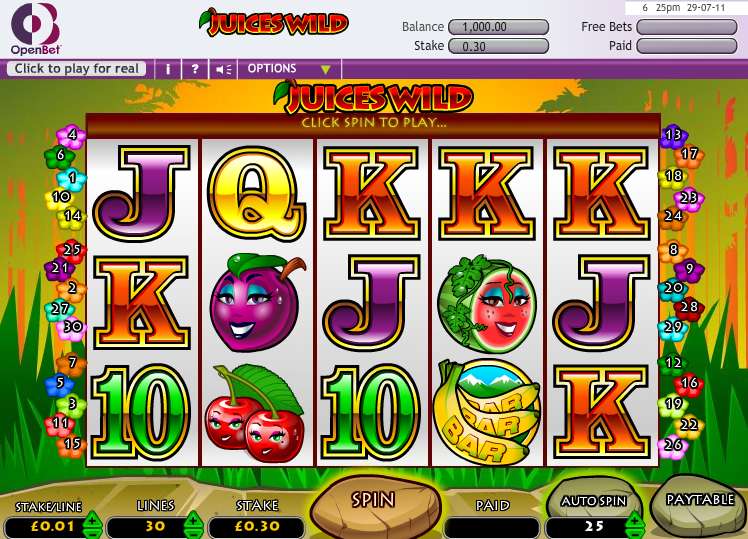 Juices Wild by OpenBet