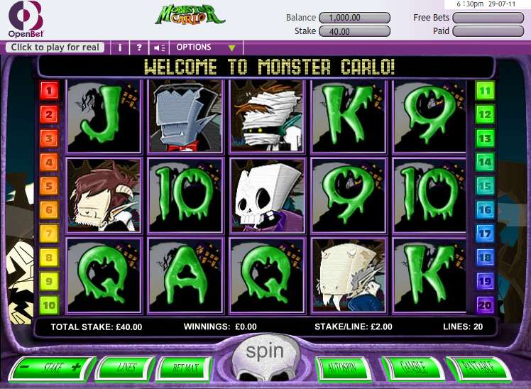 Monster Carlo II by OpenBet