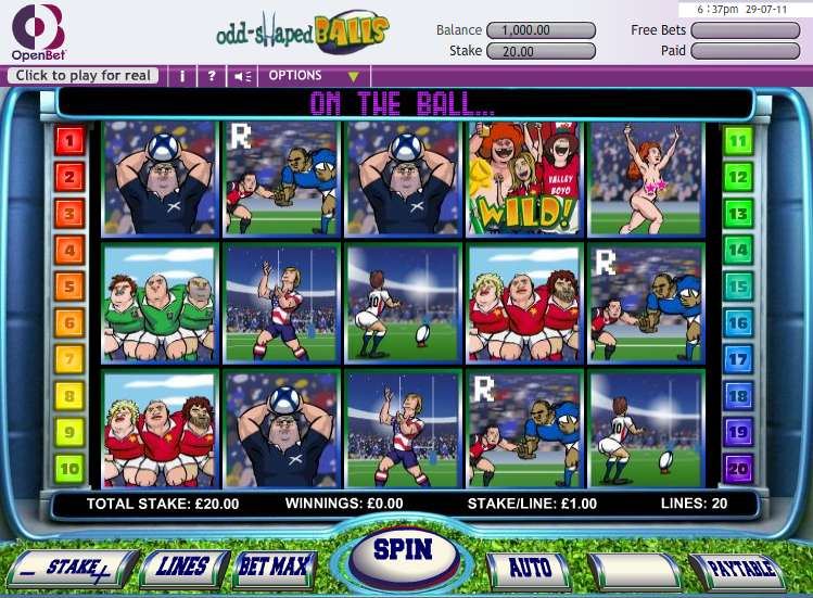 Odd Shaped Balls by OpenBet