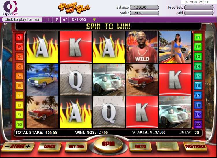 Pimp My Slot by OpenBet