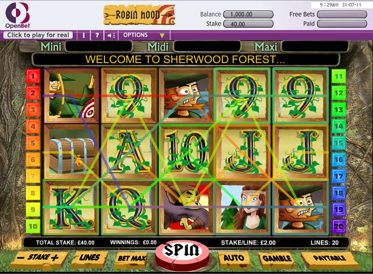 Robin Hood by OpenBet