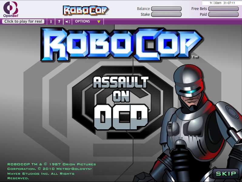 Robocop by OpenBet