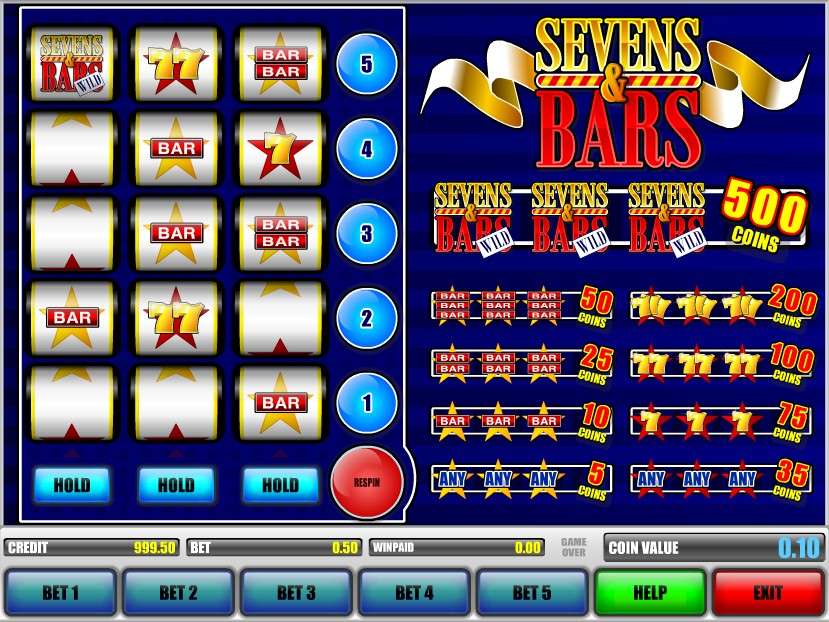Sevens & Bars by B3W
