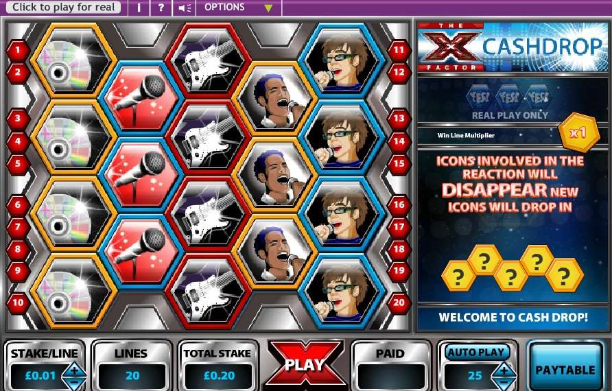 X - Factor Cashdrop by OpenBet