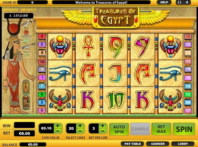 Treasures of Egypt by Cozy Games