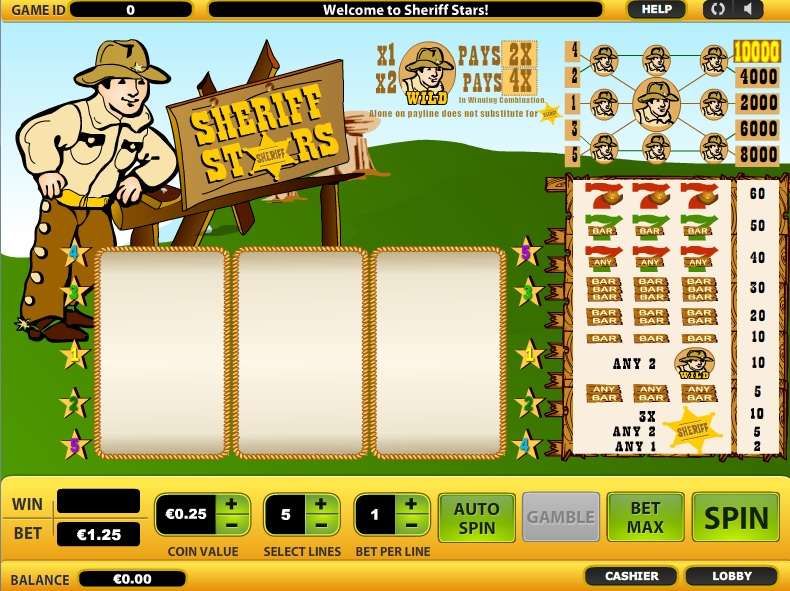 Sheriff Stars by Cozy Games