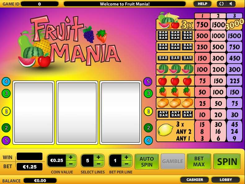 Fruit Mania by Cozy Games