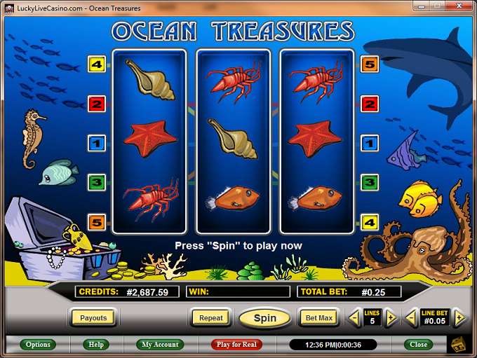 Ocean Treasures by Distance Gaming