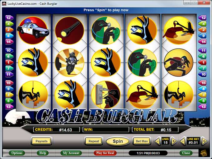 Cash Burglar by Distance Gaming
