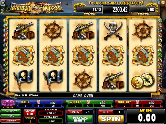 Golden Chest by Amuzi Gaming