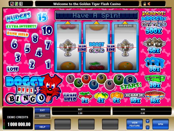 Doggy Reel Bingo by Games Global