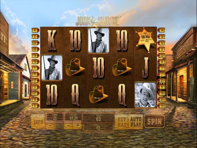 John Wayne by Playtech