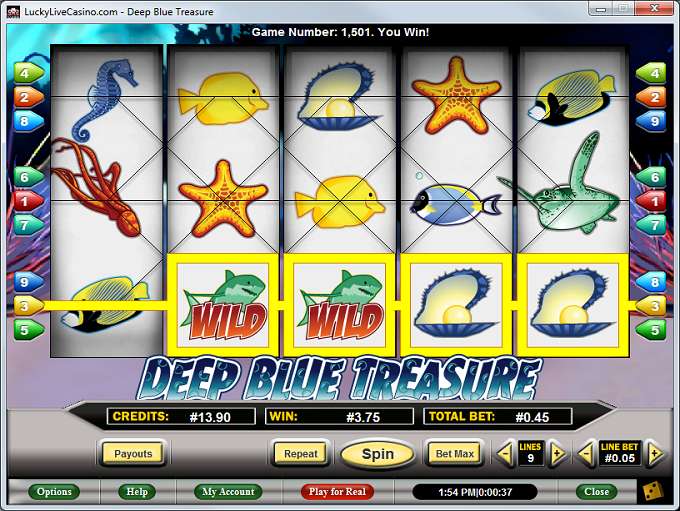 Deep Blue Treasure by Distance Gaming