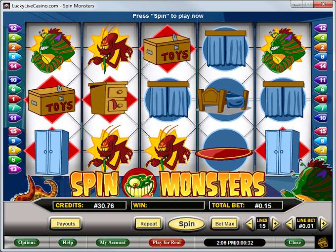Spin Monsters by Distance Gaming
