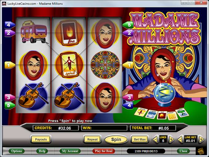 Madame Millions by Distance Gaming