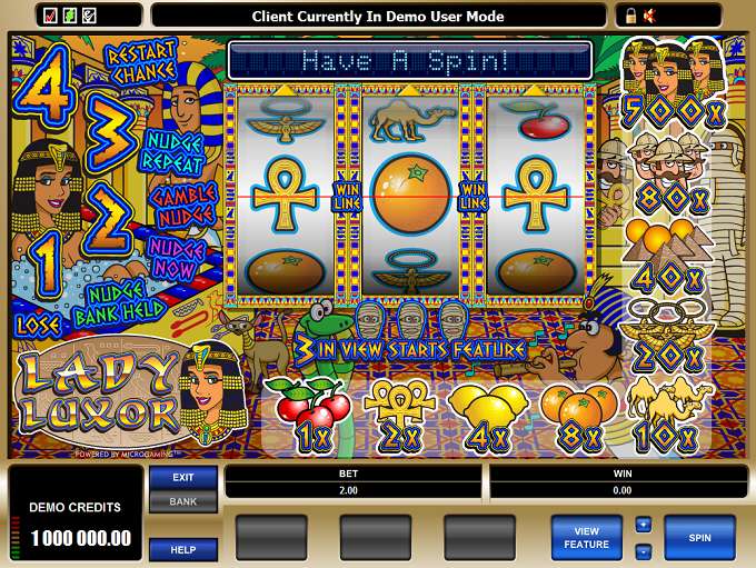 Lady Luxor by Games Global