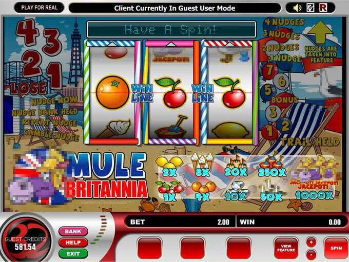 Mule Britannia gameplay screenshot