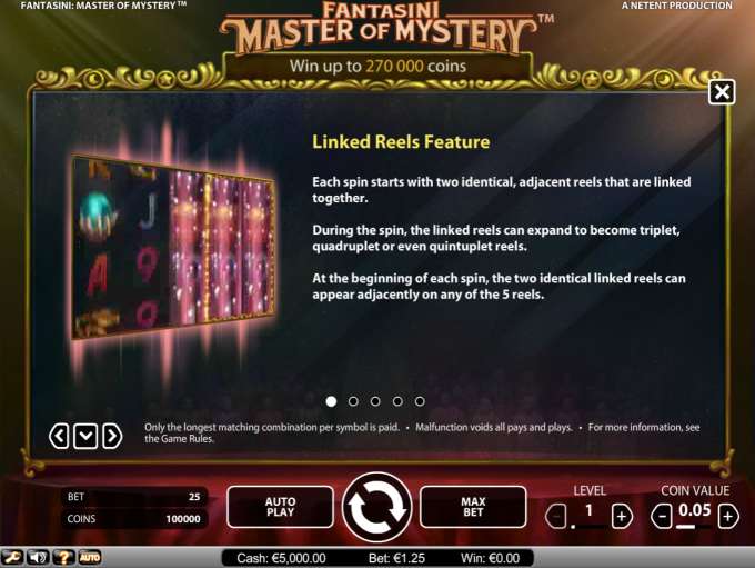 Fantasini-Master of Mystery by Net Entertainment