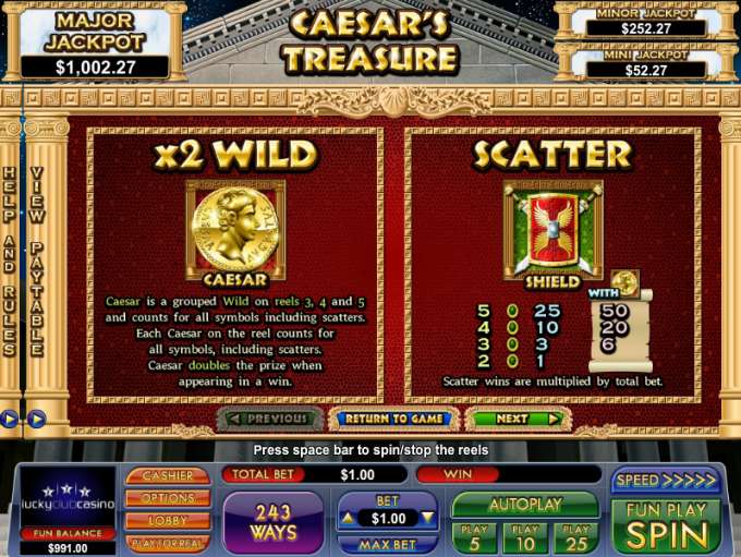 Caesar's Treasure by NuWorks