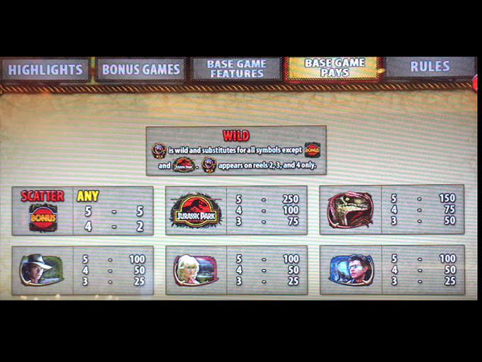 Jurassic Park Wild Excursion by IGT