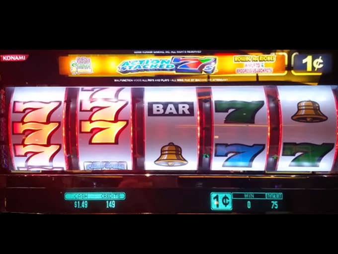 Action Stacked 7s by Konami