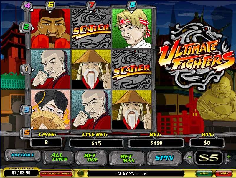 Ultimate Fighters Slot by Playtech