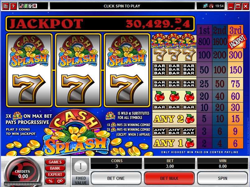 CashSplash 3 Reel by Games Global