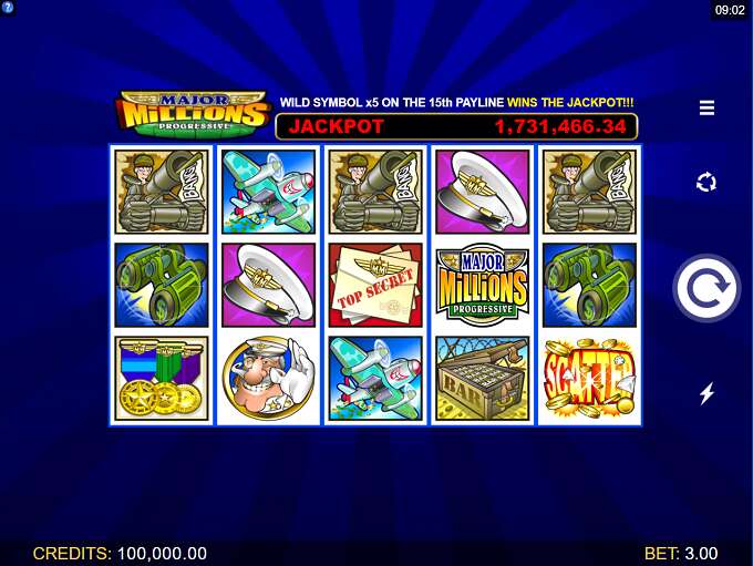 Major Millions 5 Reel by Games Global