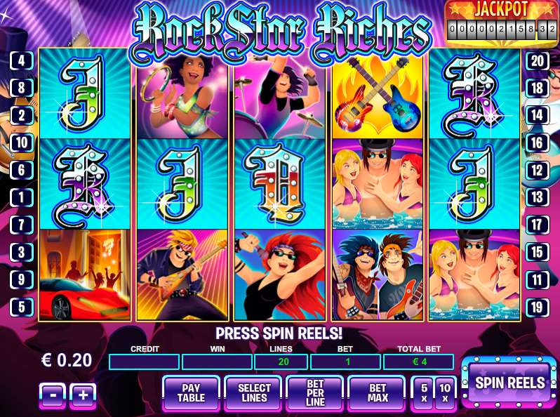 Rock Star Riches by NYX Interactive