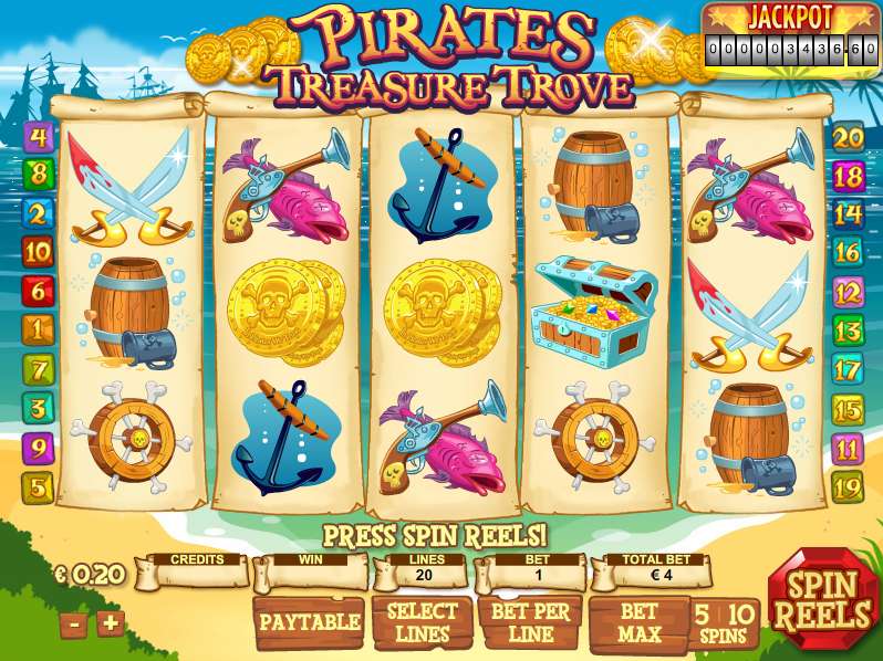 Pirates Treasure Trove by NYX Interactive