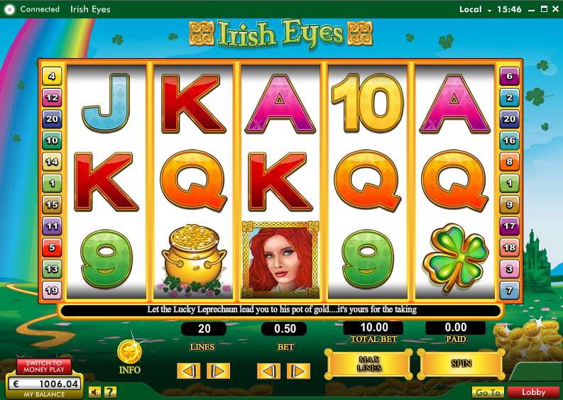 Irish Eyes by Random Logic