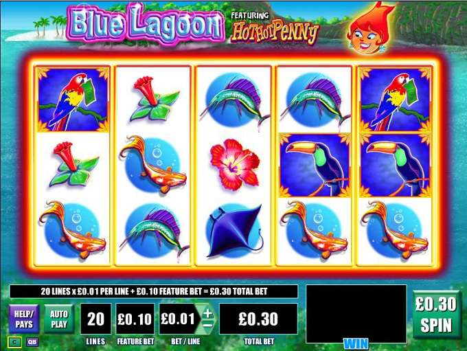 Blue Lagoon by WMS